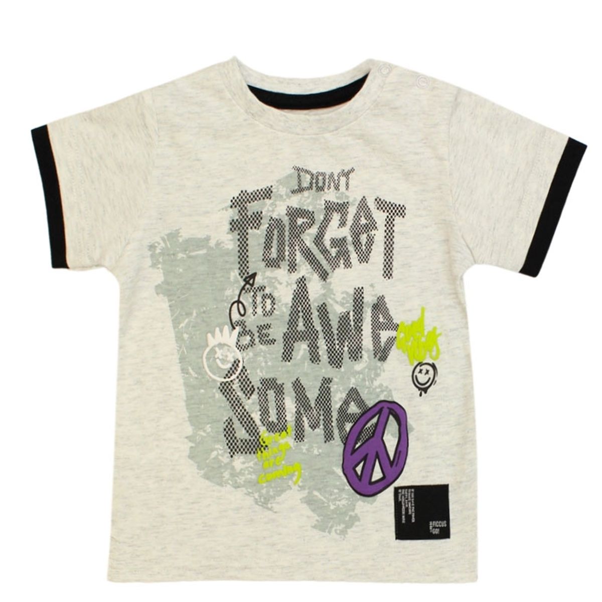 FICCUS - Polera Bebé Niño Go Gris