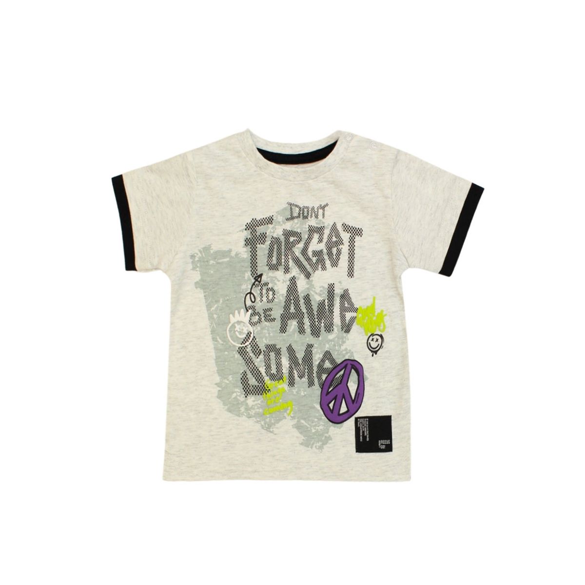 FICCUS - Polera Bebé Niño Go Gris