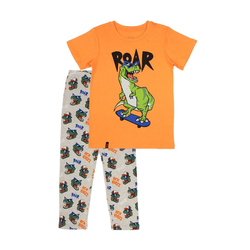 FICCUS - Pijama Kids Niño Pijama Naranjo
