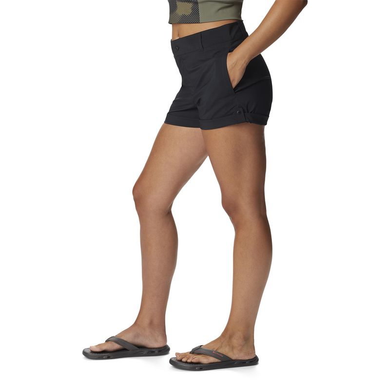 COLUMBIA - Short Silver Ridge Utility Negro Mujer COLUMBIA