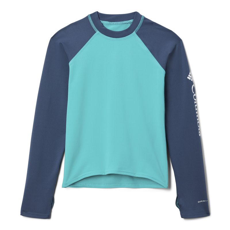 COLUMBIA - Polera M/L Sandy Shores Long Sl Turquesa Niño COLUMBIA