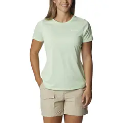 COLUMBIA - Polera M/C Alpine Chill Zero Verde Limon Mujer