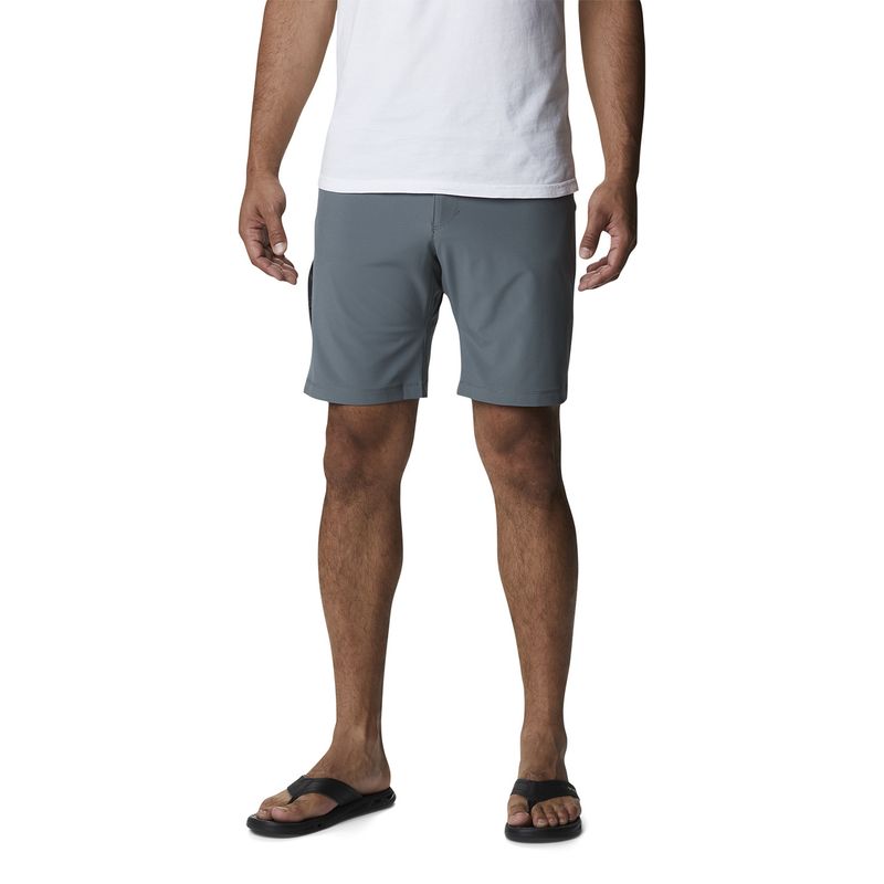 COLUMBIA - Short Hombre Outdoor Elements 5 Gris COLUMBIA