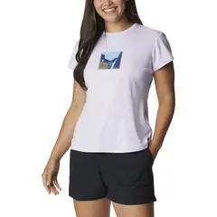 COLUMBIA - Polera M/C Zero Ice Cirro-Cool Lila Mujer