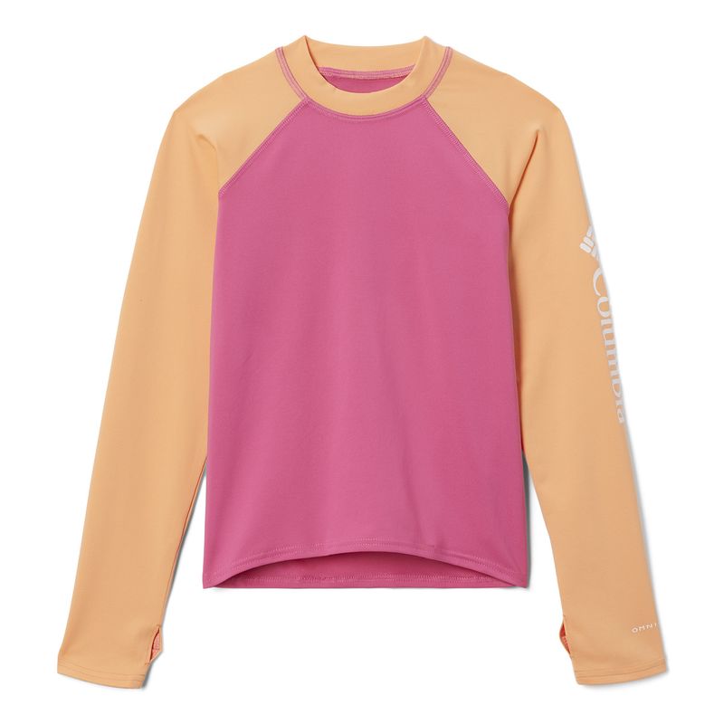 COLUMBIA - Polera M/L Sandy Shores Long Sl Rosado Niña COLUMBIA
