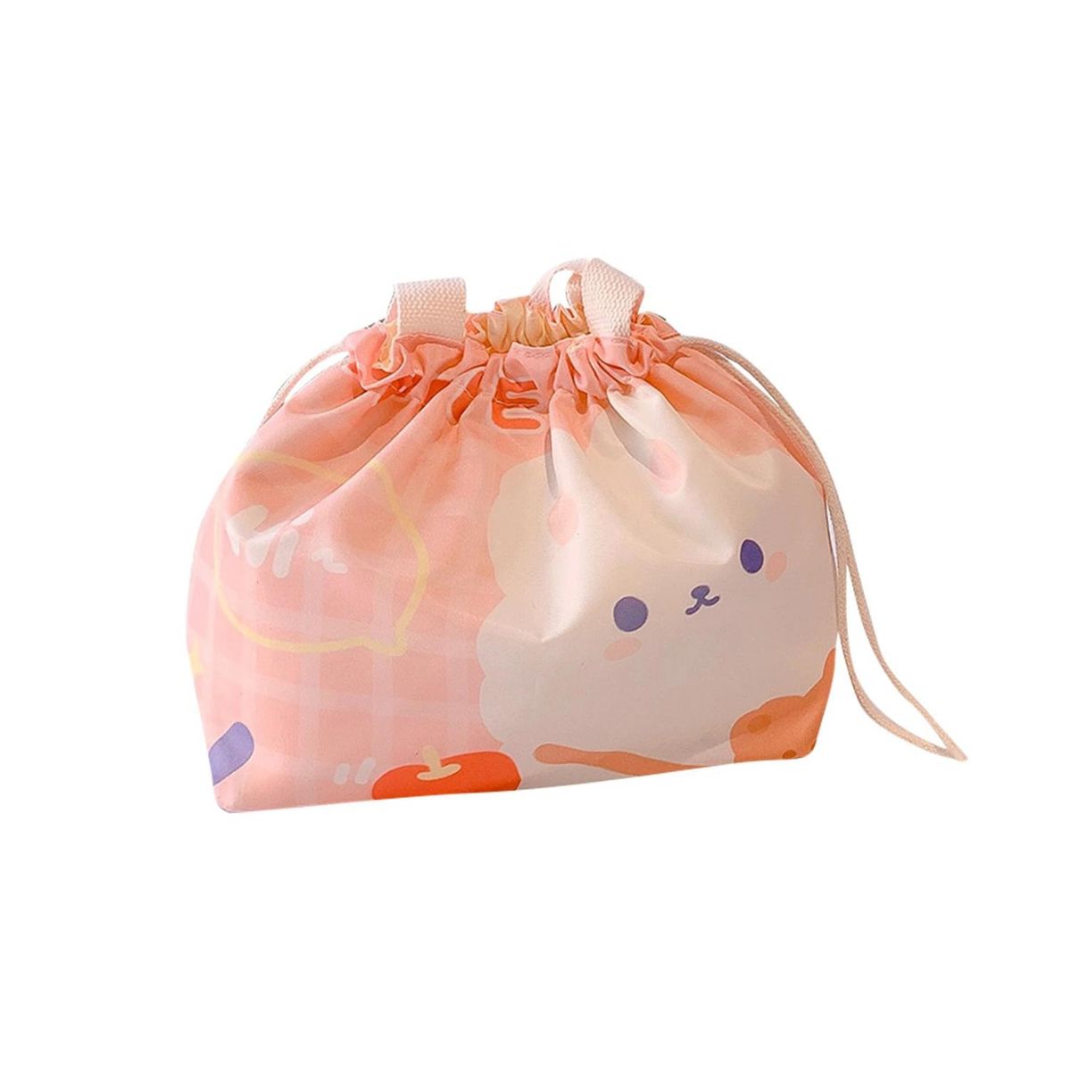 GENERICO - Lonchera Bolsa Termica 21x22 Oso Cafe Blanco Kawaii