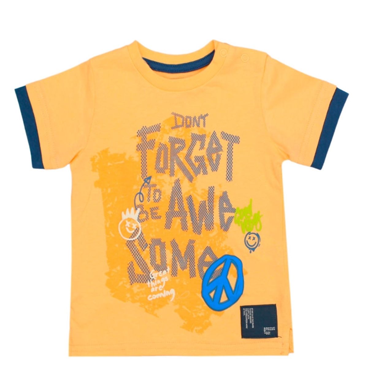 FICCUS - Polera Bebé Niño Go Naranjo Pálido
