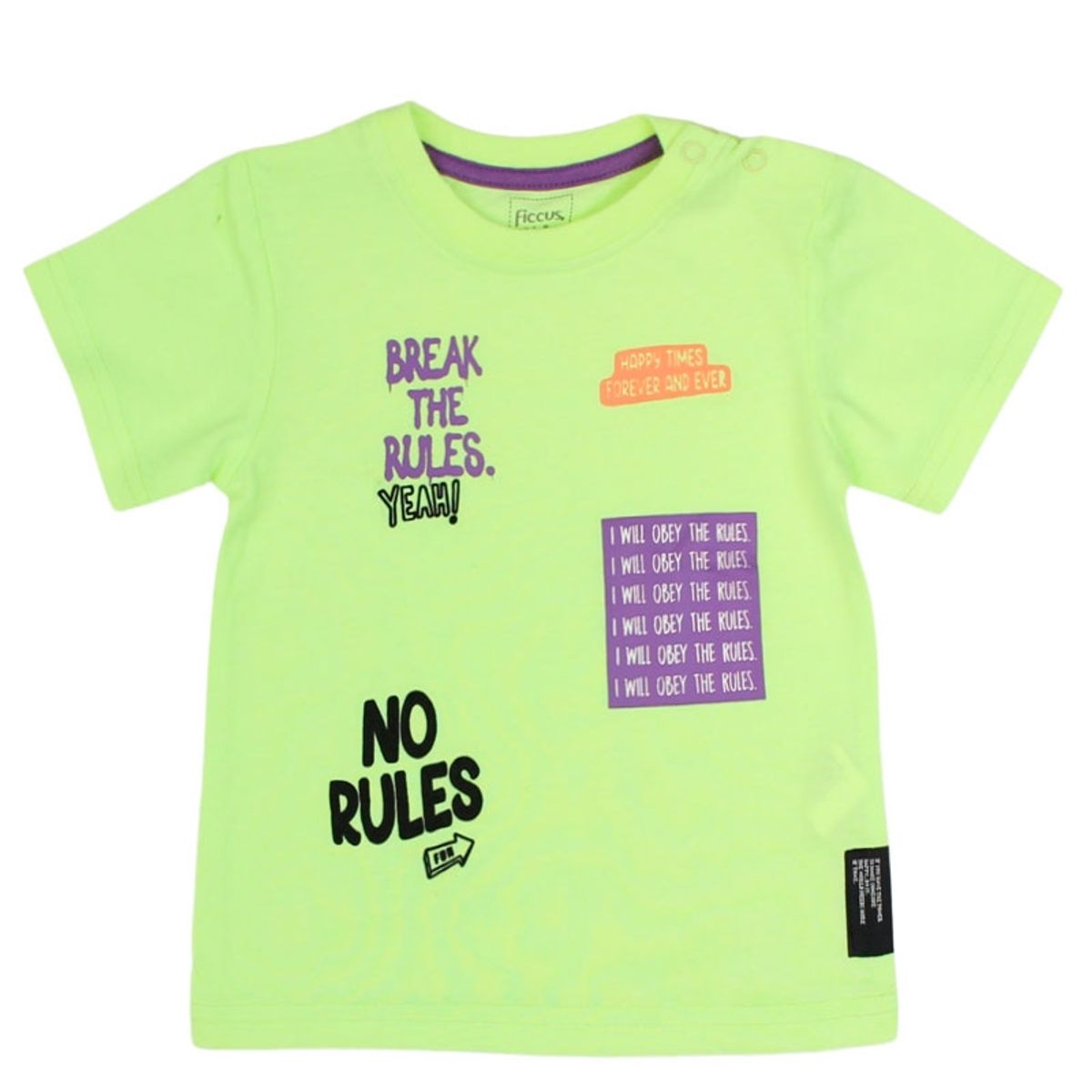 FICCUS - Polera Bebé Niño Go Verde Lima