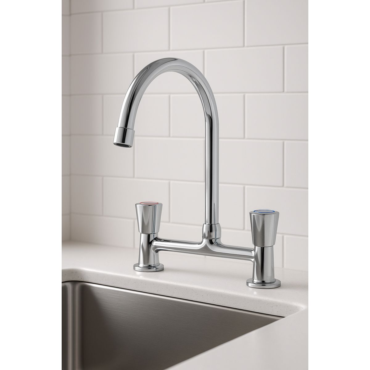 STRETTO - Combinación LLave Grifo De Lavaplatos Modelo Maranello Stretto