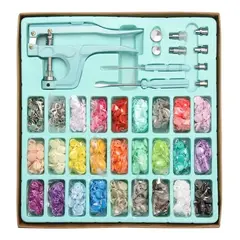 GENERICO - Pinza Remachadora Para Broches Plasticos Snap Mas 270 Broche