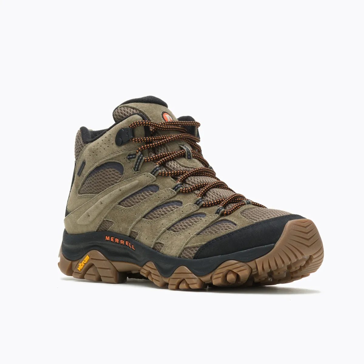 MERRELL - Botín impermeable Hombre Moab 3 Mid WP Oliva MERRELL