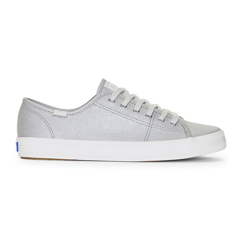 KEDS - Zapatilla Casual Mujer Kickstart Plateada KEDS