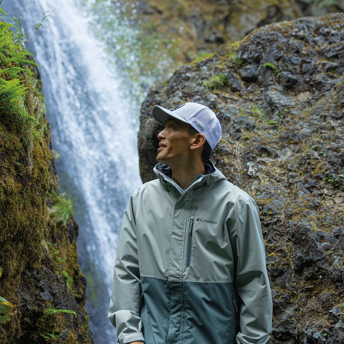 COLUMBIA - Chaqueta Wpp Hikebound Jacket Celeste Hombre COLUMBIA