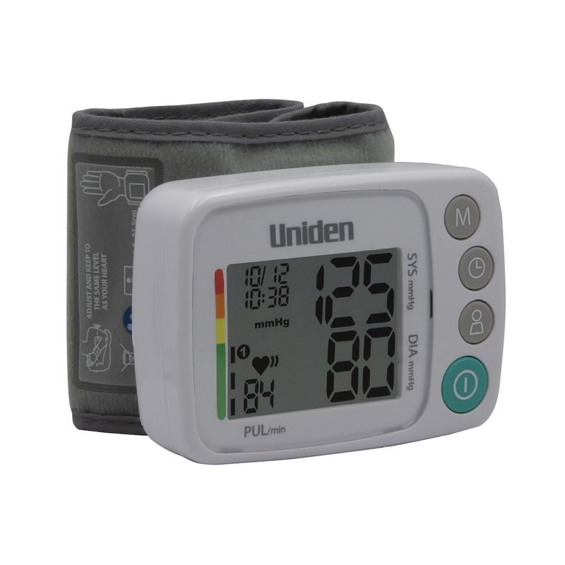 UNIDEN - Medidor Presión Arterial Uniden Muñeca AM-2102