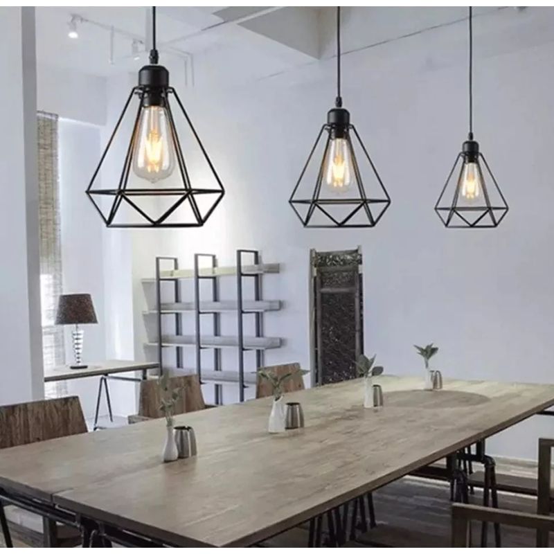 GENERICO - LAMPARA COLGANTE LED PARA INTERIORES VINTAGE  AMPOLLETA DE FILAMENTO