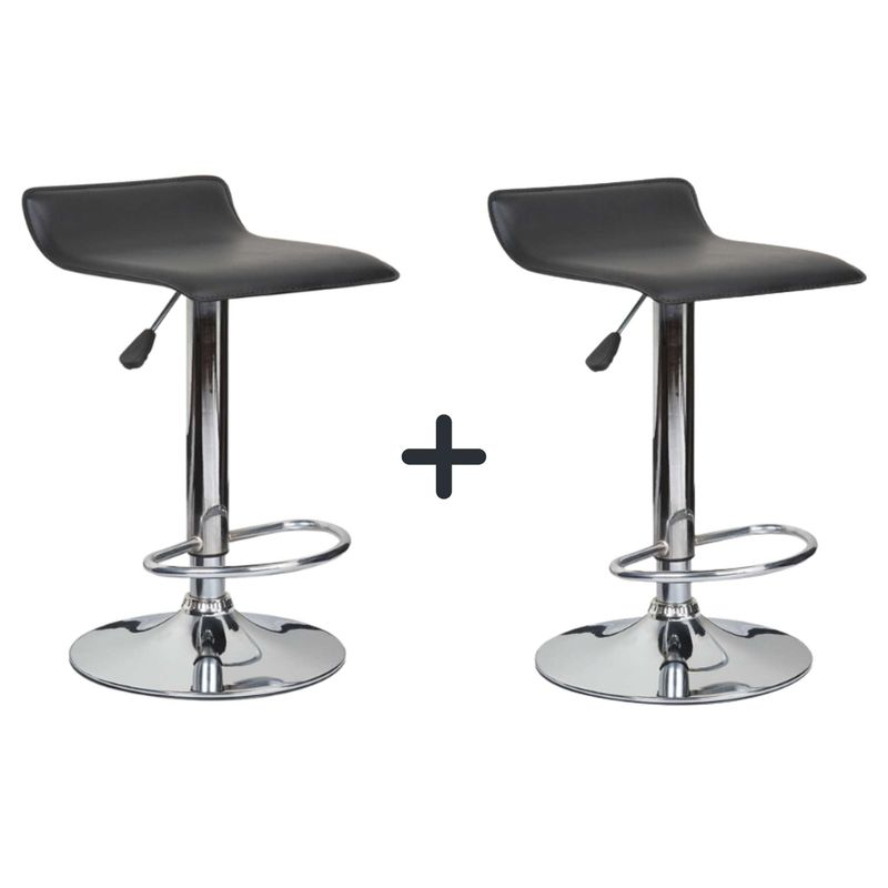 SM - Piso Bar silla taburete Manhattan PACK X2