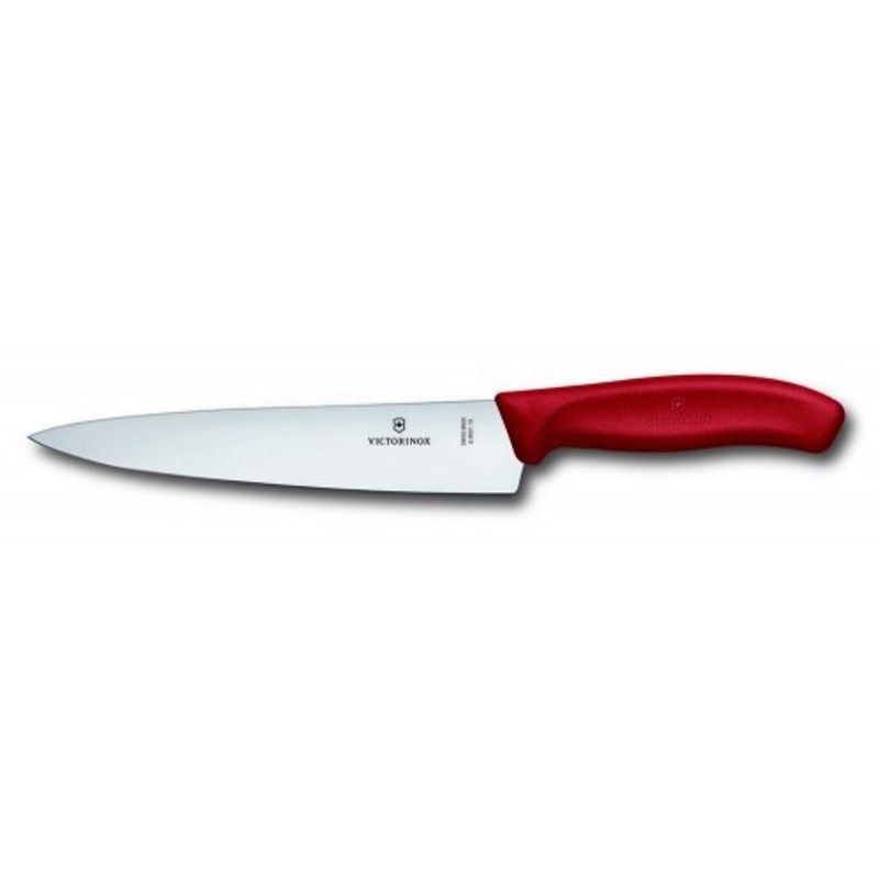 VICTORINOX - CUCHILLO COCINA 6.8001.19B MANGO NYLON ROJO 19CMS VICTORINOX