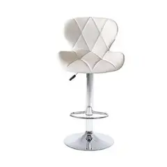 SM - Piso Bar silla taburete Butterfly Blanco Pack x2