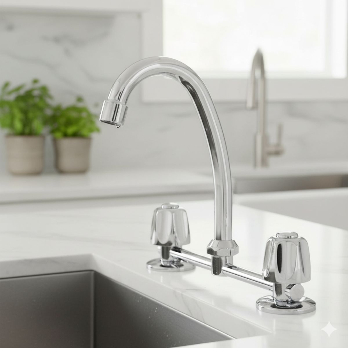 PMB - Llave Grifo De Lavaplatos Combinación Fregadero Isabella Pmb