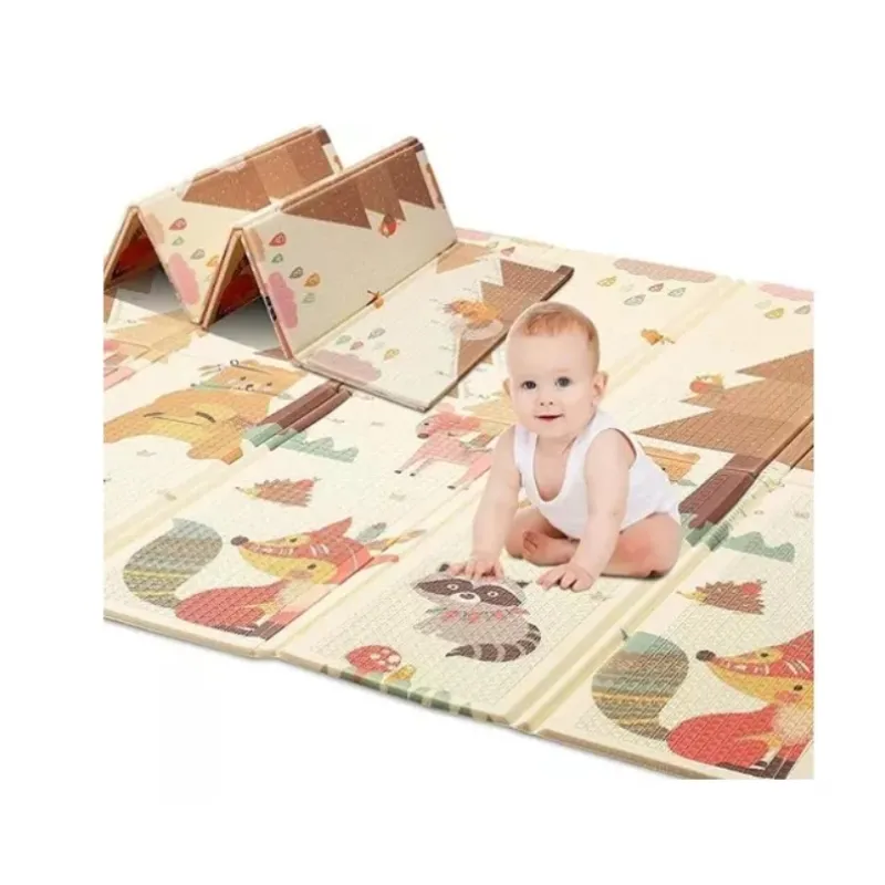 GENERICO - Alfombra Antigolpes Niño Bebe Con Bolso 180x200x1cm Premium