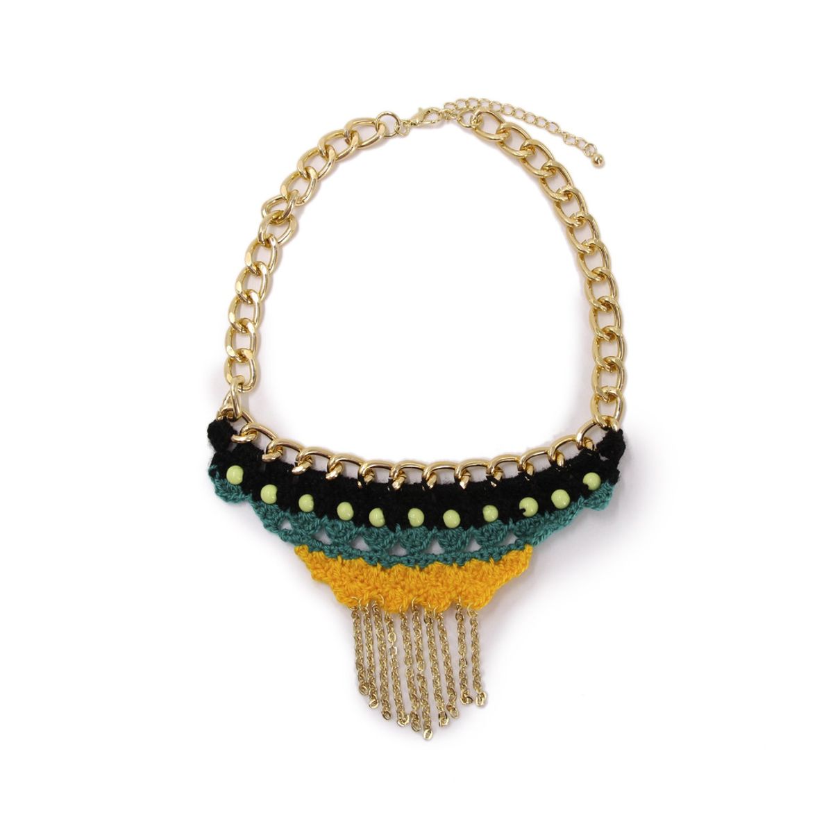 GENERICO - Collar tejido pirámide Siena