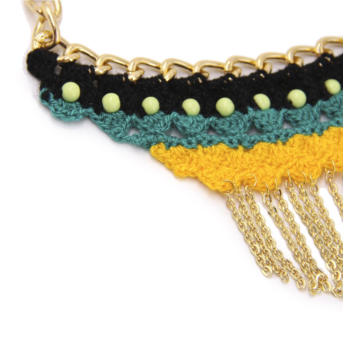 GENERICO - Collar tejido pirámide Siena