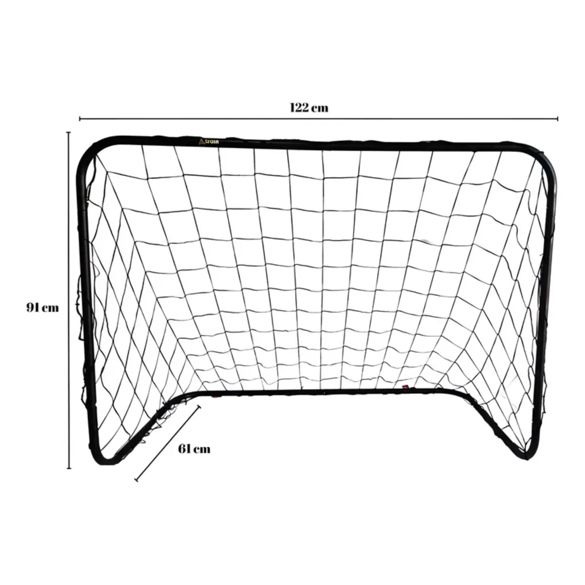 UK TIME - Arco De Futbol Armable Train Con Red Y Estacas 122x91x61cm