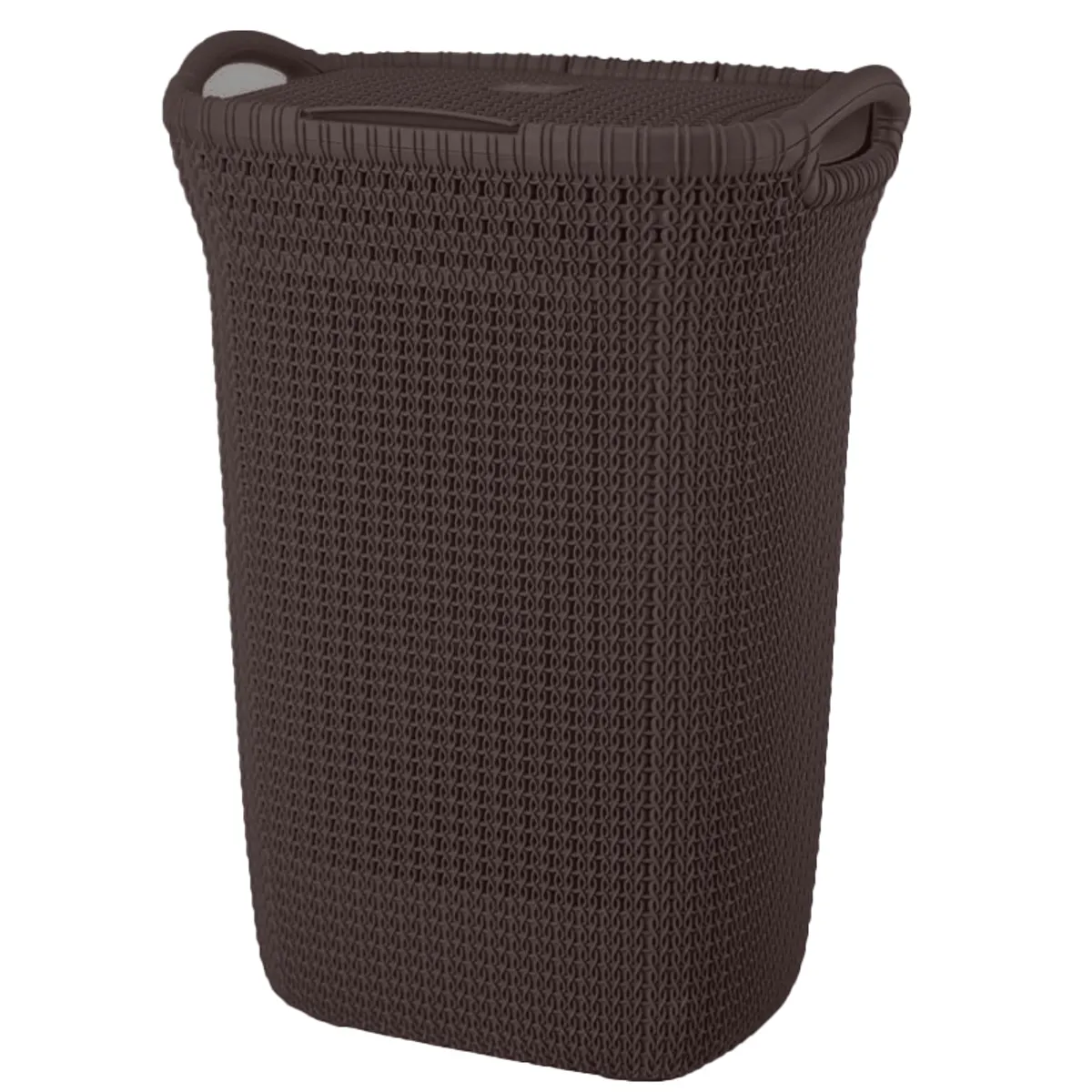 REYPLAST - Cesto Canasto Para Ropa Khipu 60 Lts Con Tapa