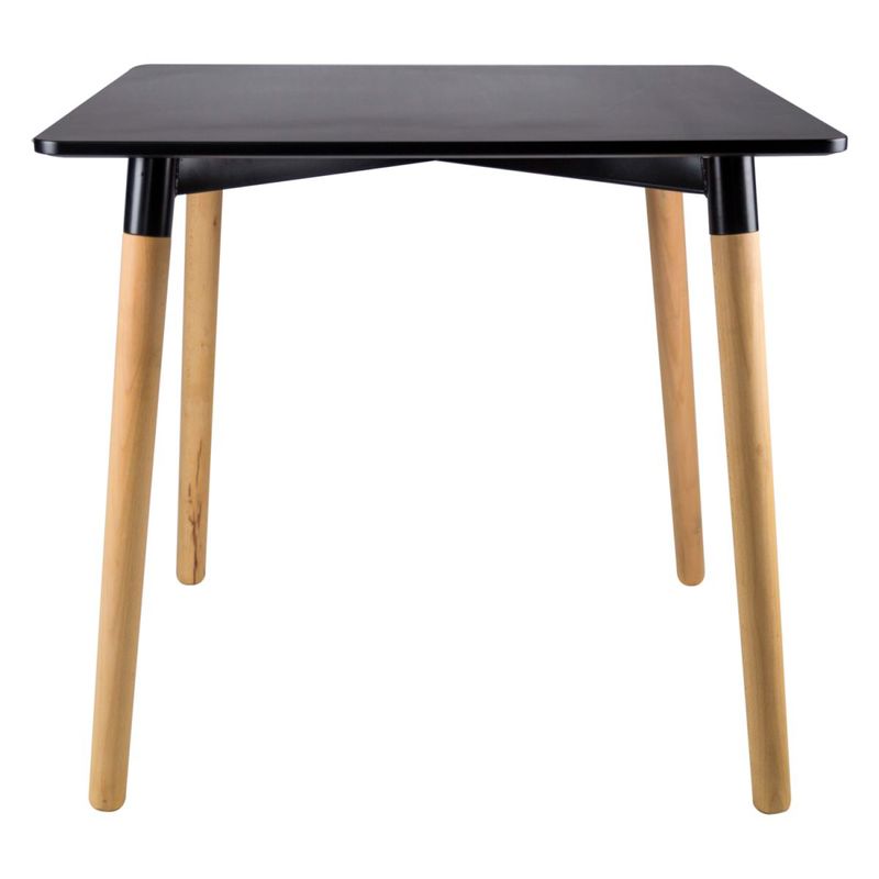 OH MI HOGAR - Mesa Cuadrada Negra Eames 80x80x75cm