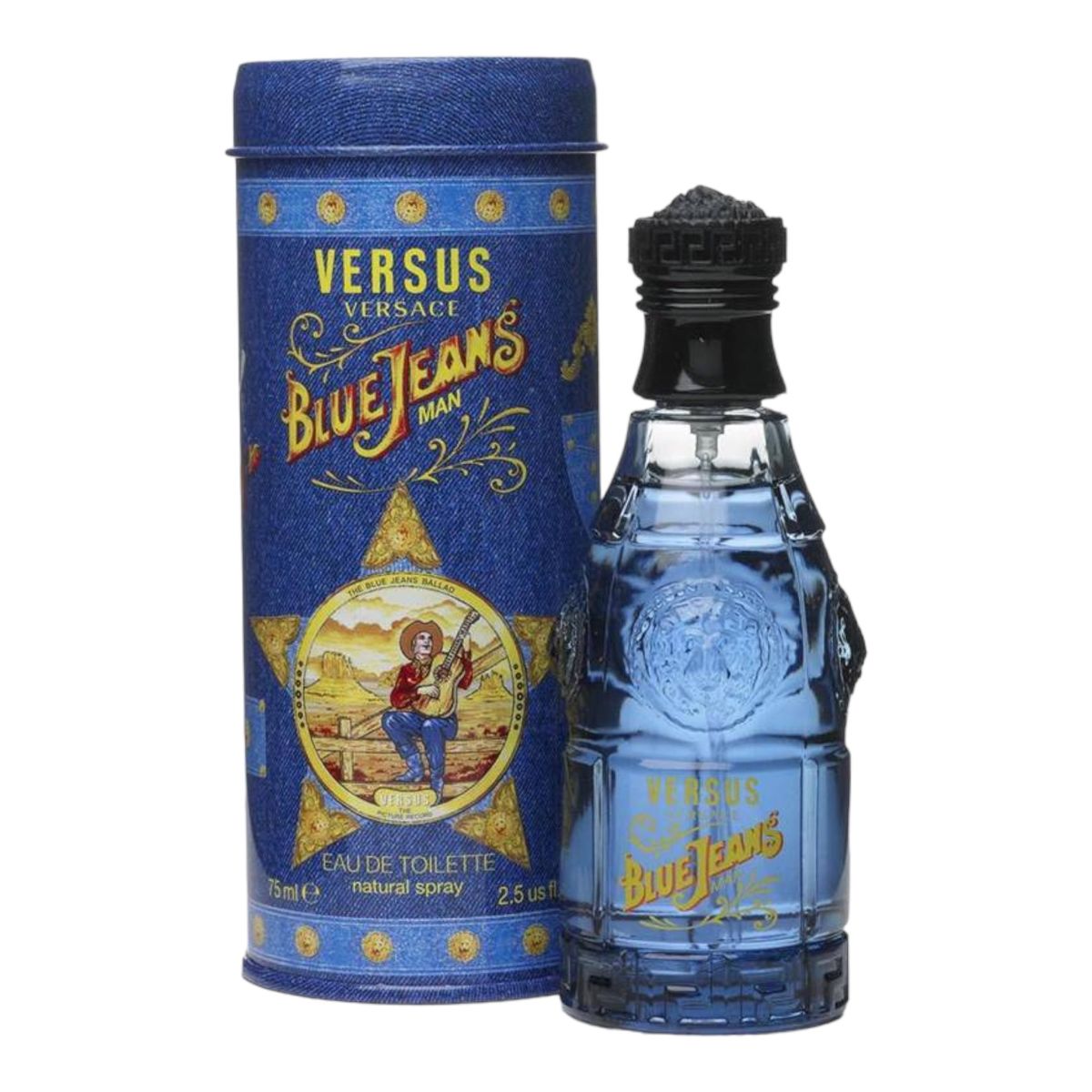 VERSACE - Versace Blue Jeans Edt 75ml Hombre