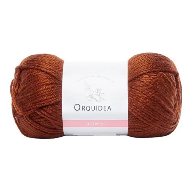GENERICO - Lana Sedificada Jazmin de Orquidea - Terracota 10