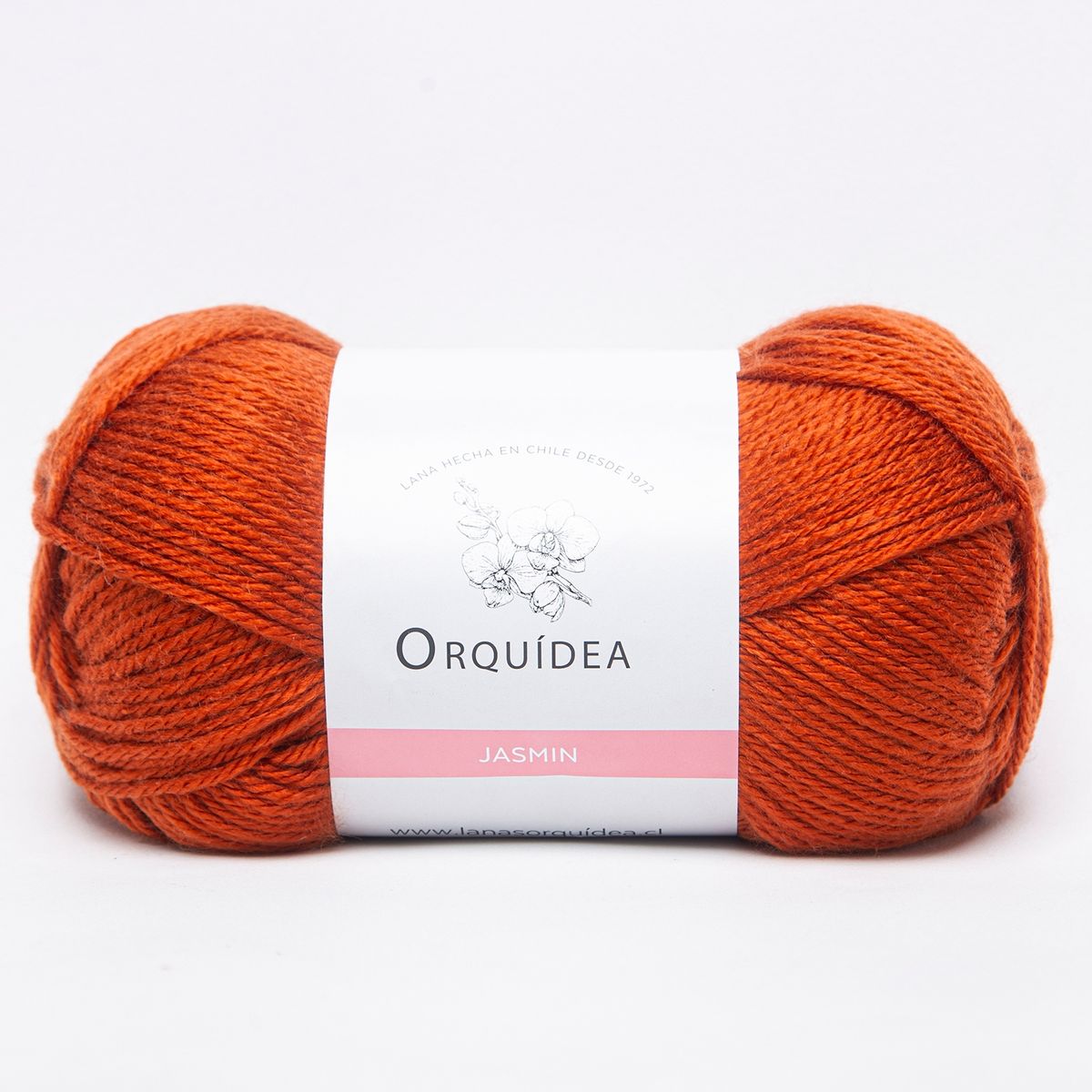GENERICO - Lana Sedificada Jazmin de Orquidea - Naranjo 11