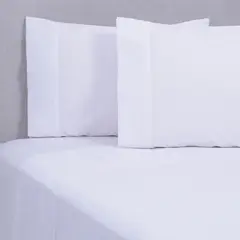 SOHOME - Sábana Lisa 180h 2P Blanco