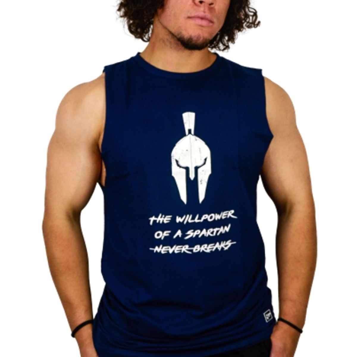 PALIKOS FITNESS - Polera Deportiva 95 algodon y 5 spandex  Musculosa