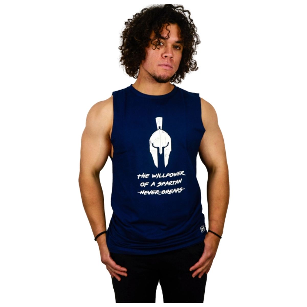 PALIKOS FITNESS - Polera Deportiva 95 algodon y 5 spandex  Musculosa