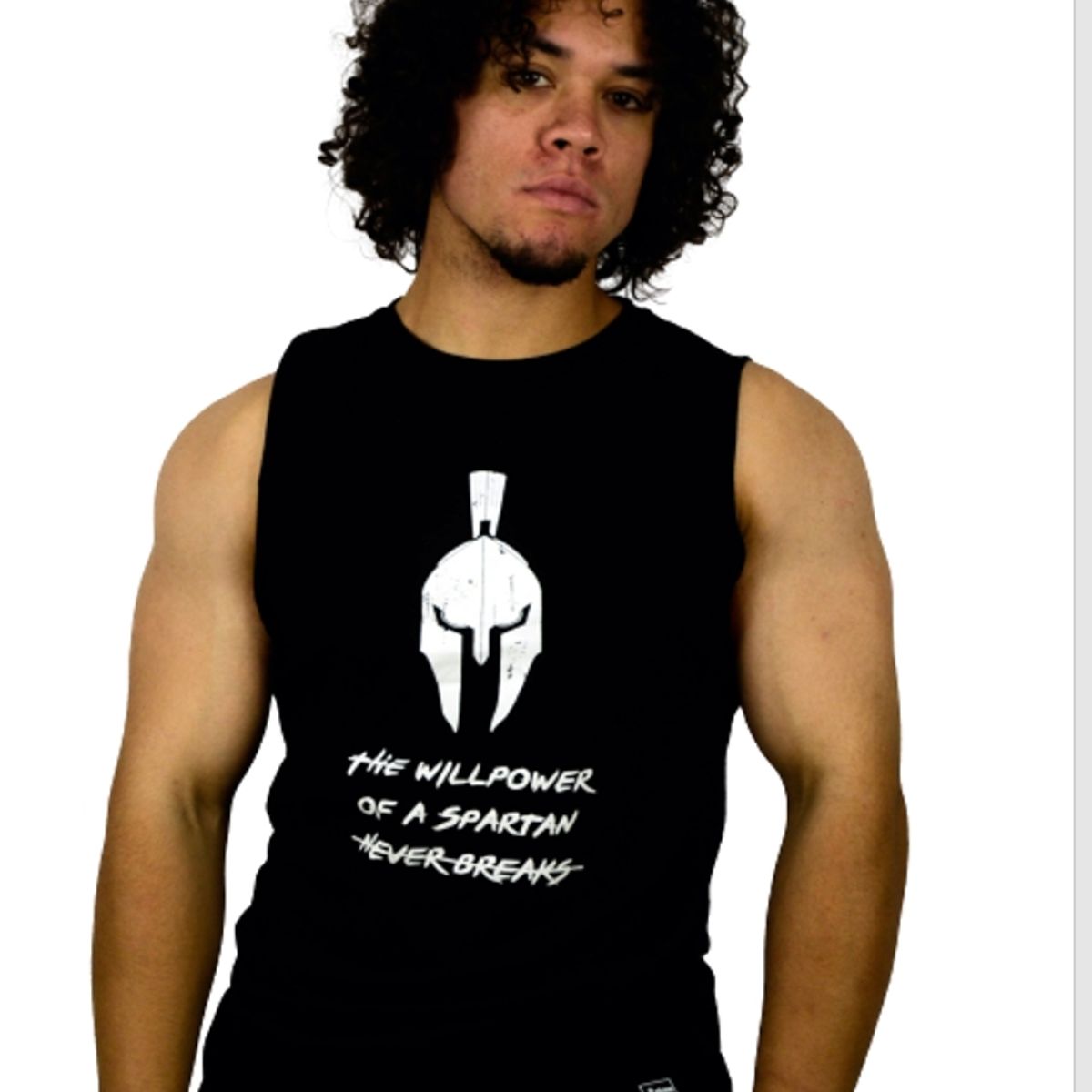 PALIKOS FITNESS - Polera Deportiva 95 algodon y 5 spandex  Musculosa