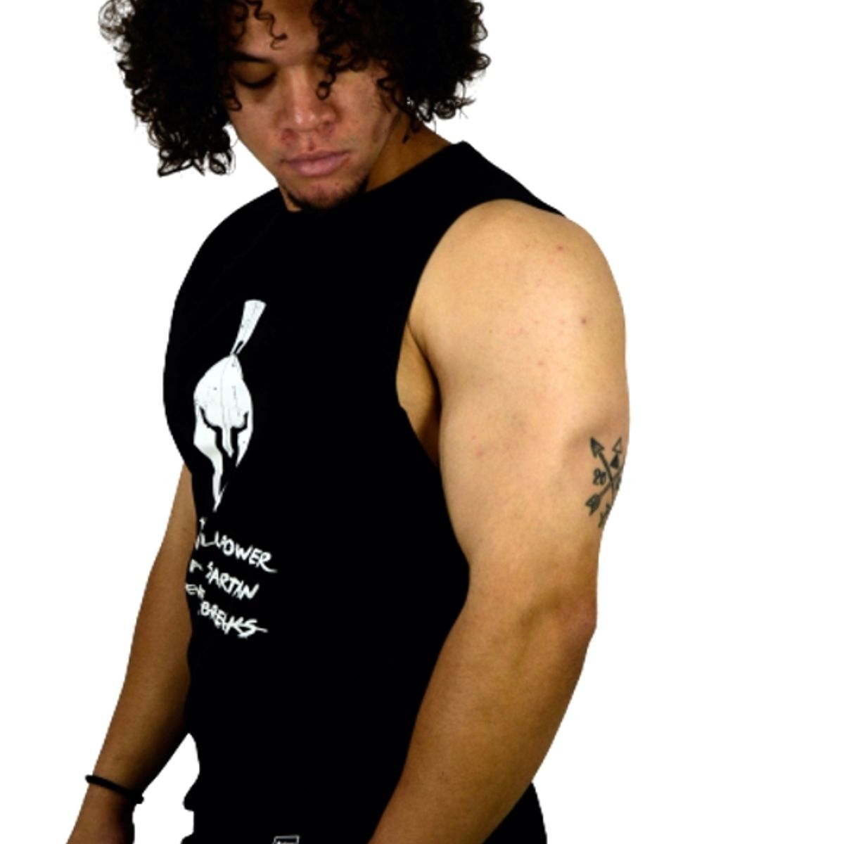 PALIKOS FITNESS - Polera Deportiva 95 algodon y 5 spandex  Musculosa