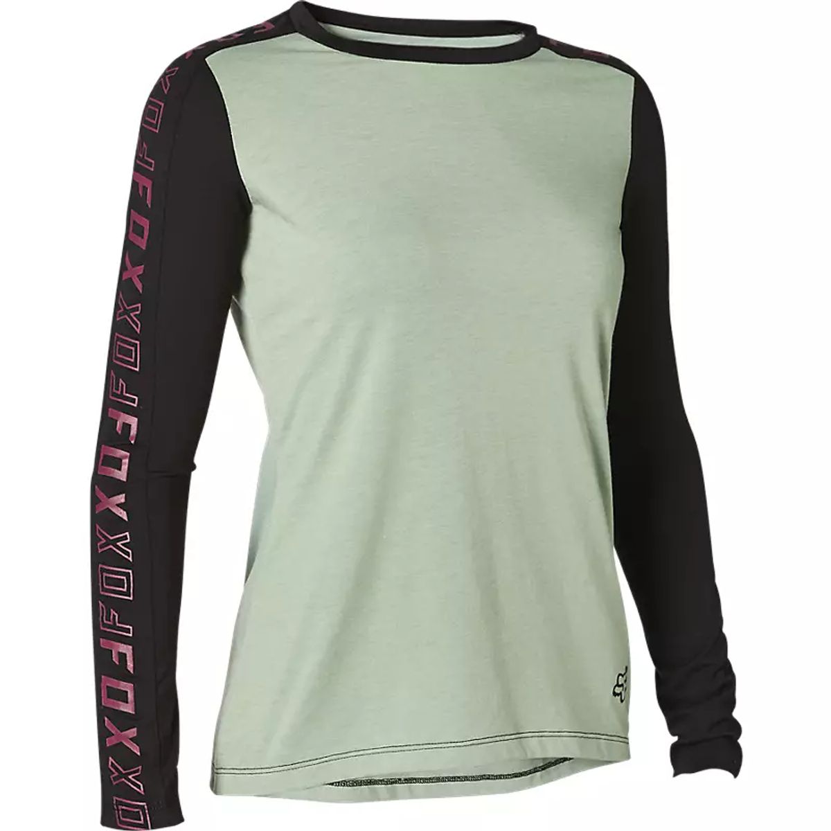 FOX - Polera Bicicleta Mujer Ranger Drirelease Manga Larga Gris Fox FOX