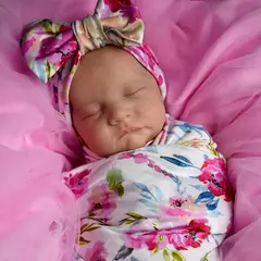 TIOZONEY - Muñeca bebe reborn vinilo de silicona juguetes para 49cm