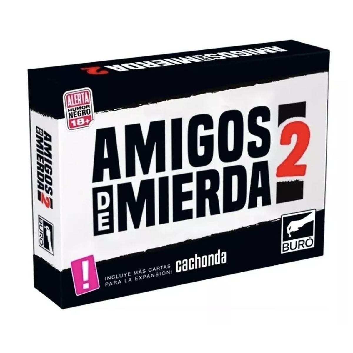EDGE ENTERTAINMENT - Amigos De Mierda 2 - Juego De Cartas - Español