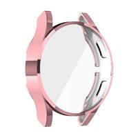 Protector Carcasa Glass Para Galaxy Watch 6 44mm Rosa