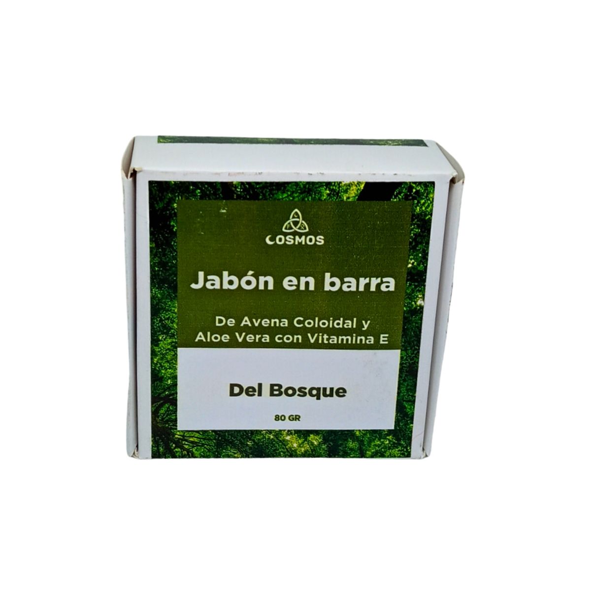 GENERICO - Jabón en barra exfoliante e hidratante aroma del bosque.