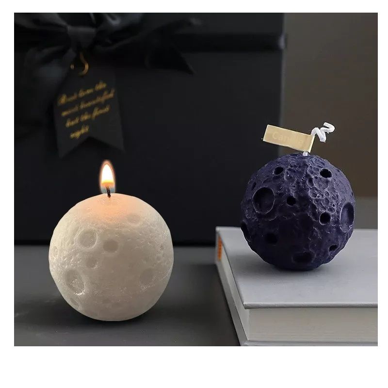 GENERICO - Molde Silicona Velas Y Jabón Luna