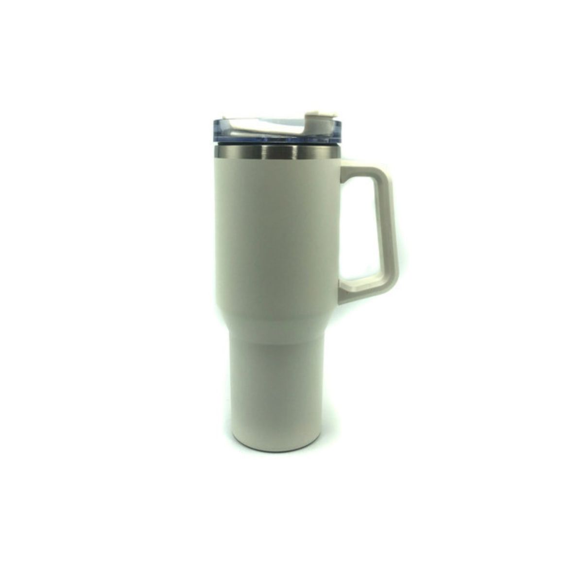GENERICO - Vaso Térmico Tumbler Acero Inoxidable 1 Lt Quencher Inoxidable Blanco