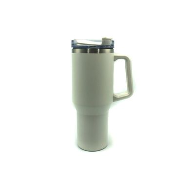 Imagen 2 del producto Vaso Térmico Tumbler Acero Inoxidable 1 Lt Quencher Inoxidable Blanco