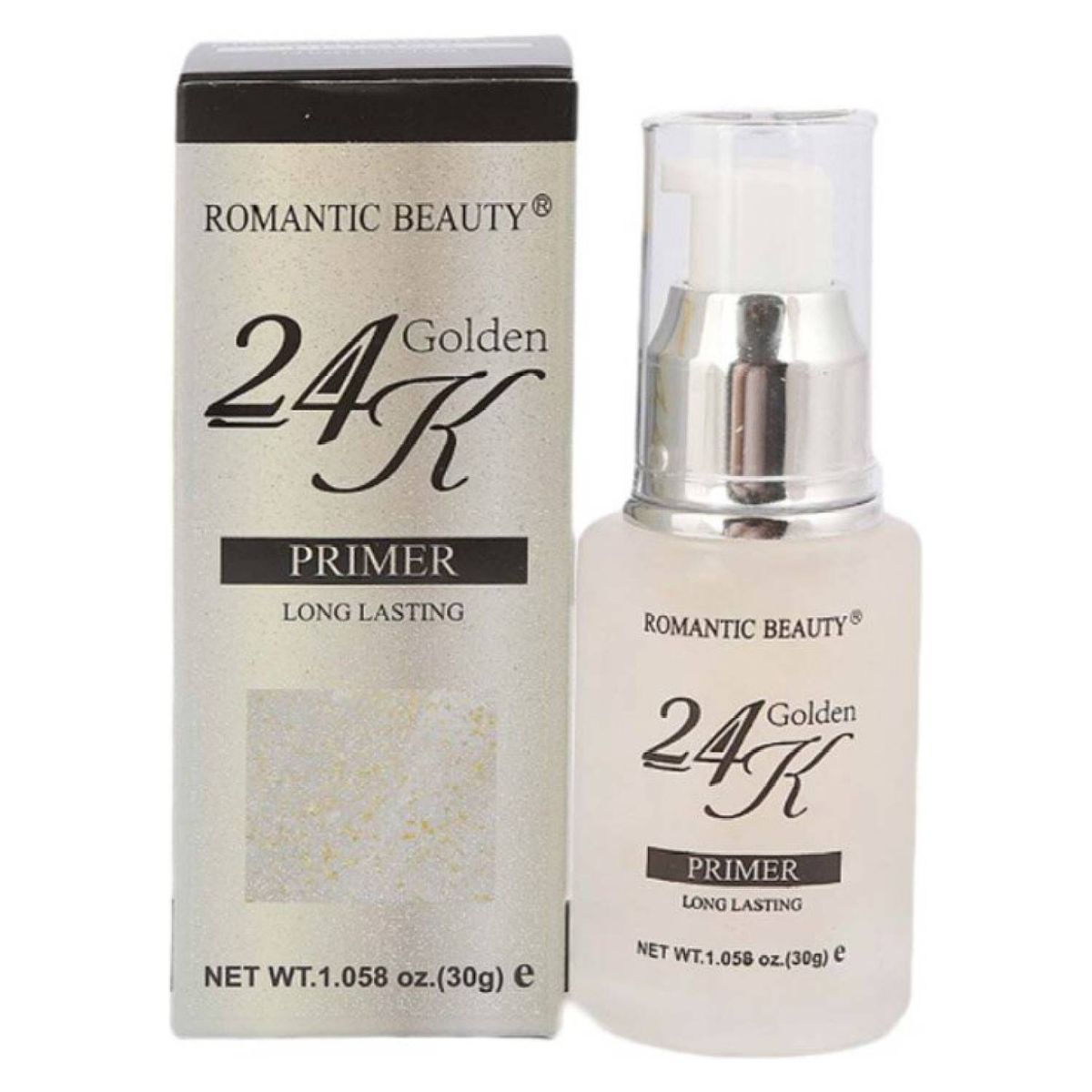 GENERICO - Primer  Facial Gel Transparente Larga Duración Golden 24K.