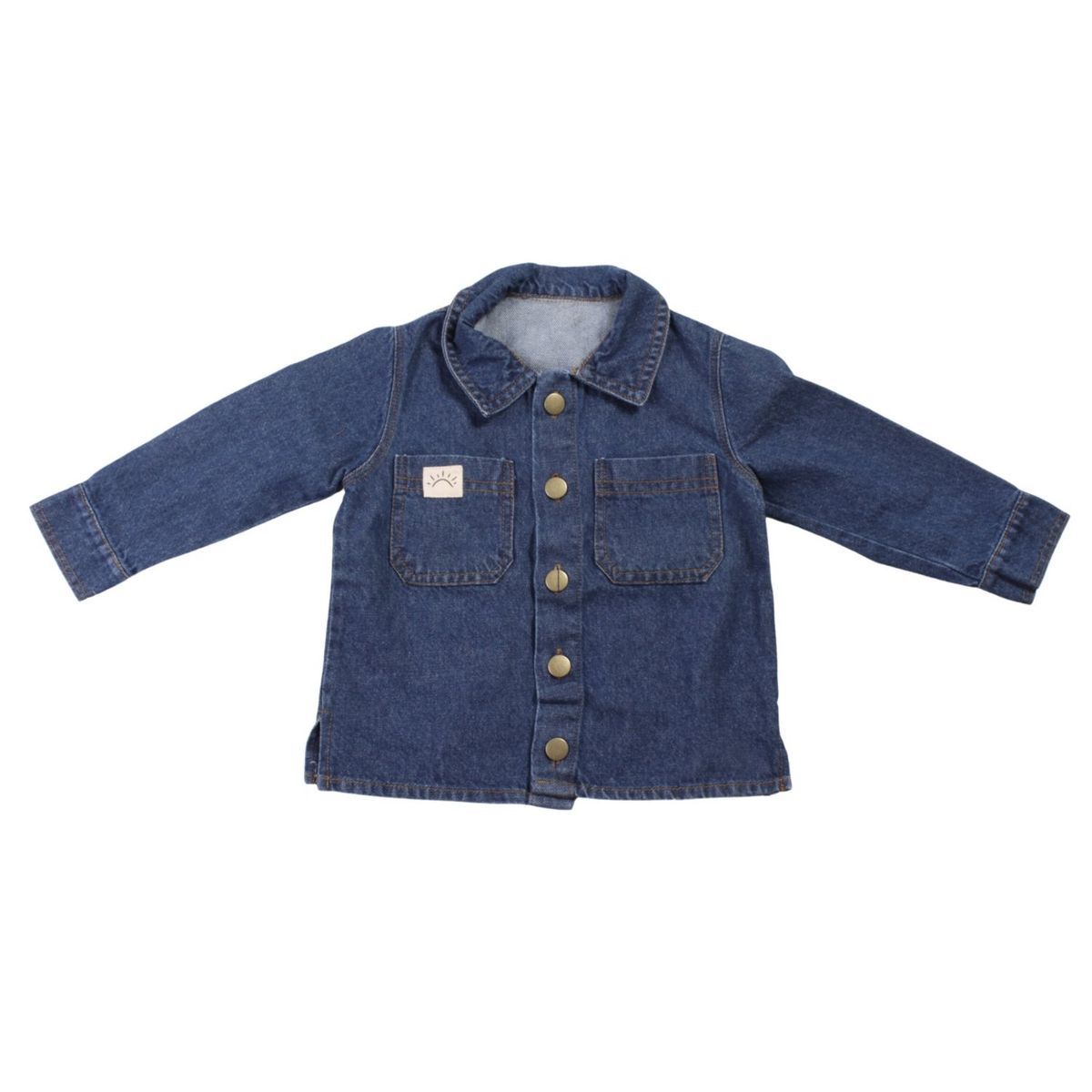 GENERICO - Chaqueta Denim Oversize Unisex para Niños