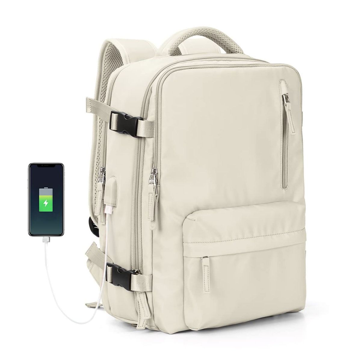 EVERSO - Mochila Viaje Impermeable Antirrobo Con Puerto Usb Notebook