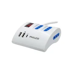 PHILCO - Alargador Extensión Escritorio Usb C Blanco - SC