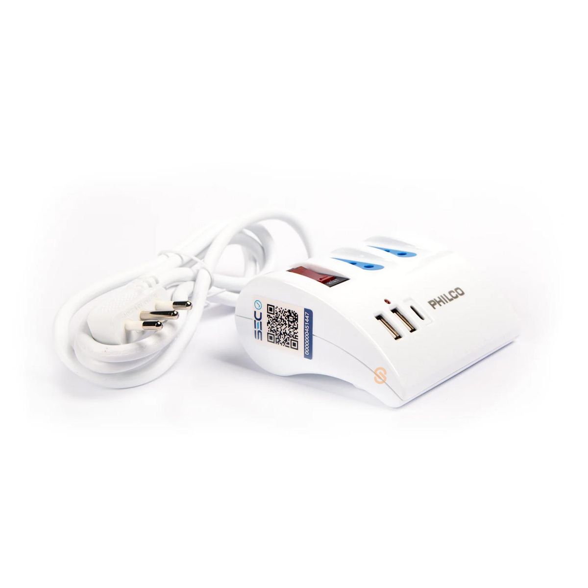 PHILCO - Alargador Extensión Escritorio Usb C Blanco Philco - SC